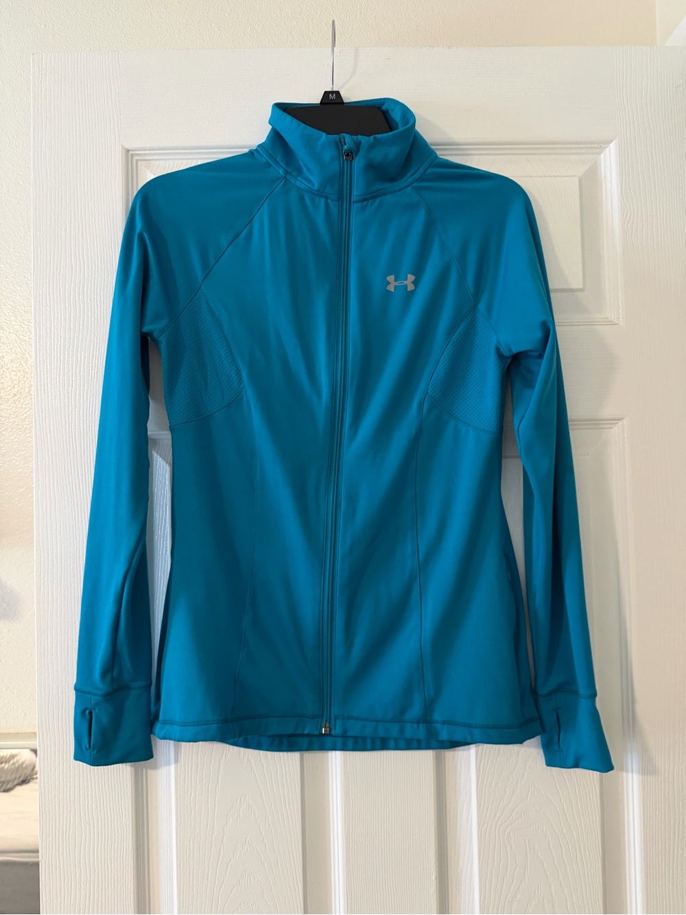 Under Armour Women's Teal Full-Zip Performance Jacket-XS